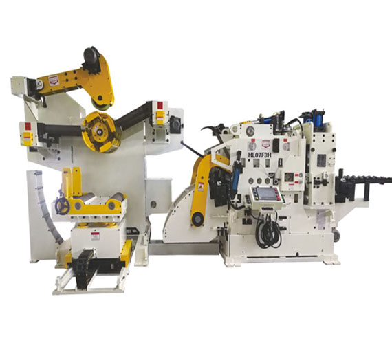 8 10mm超厚高張力板沖壓三合一自動送料機(jī)